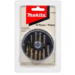 Jogo de Pontas Bits para Parafusar com 10 Peças D-15702 Makita