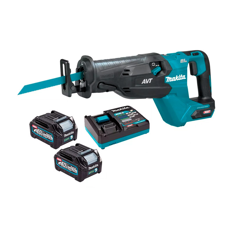 Serra-Sabre-a-Bateria-40V-XGT--Makita-JR002GD201-127V---Foto-8---Maksantos