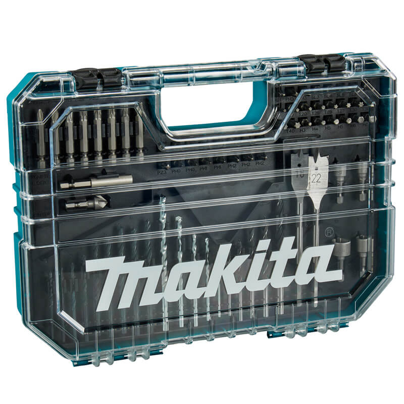 Kit De Acessorios Brocas 75 peças Makita E-15126