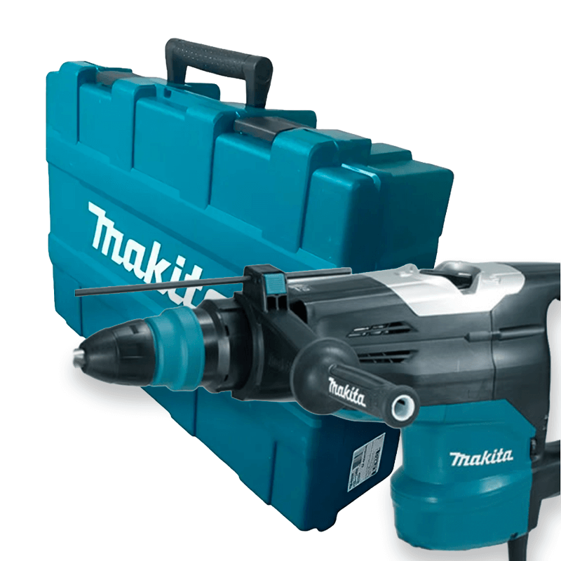 Martelo Combinado Rotativo SDS MAX 52mm 1.510W Makita HR5202C-220V - Maksantos