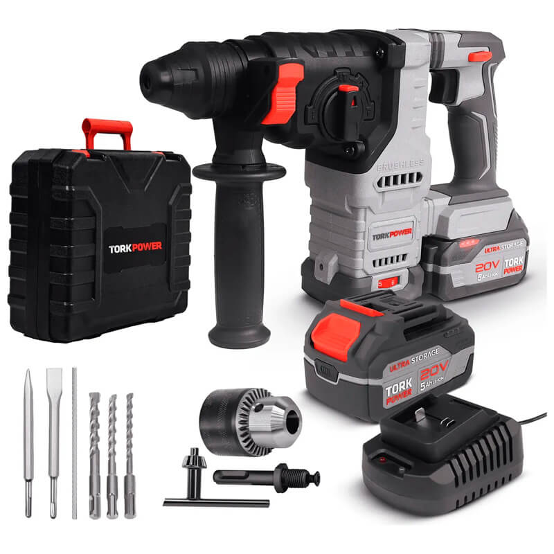 Martelete Rotativo Perfurador Rompedor Industrial 3j - Super Tork MPR-1020-3.0J-2X5AH