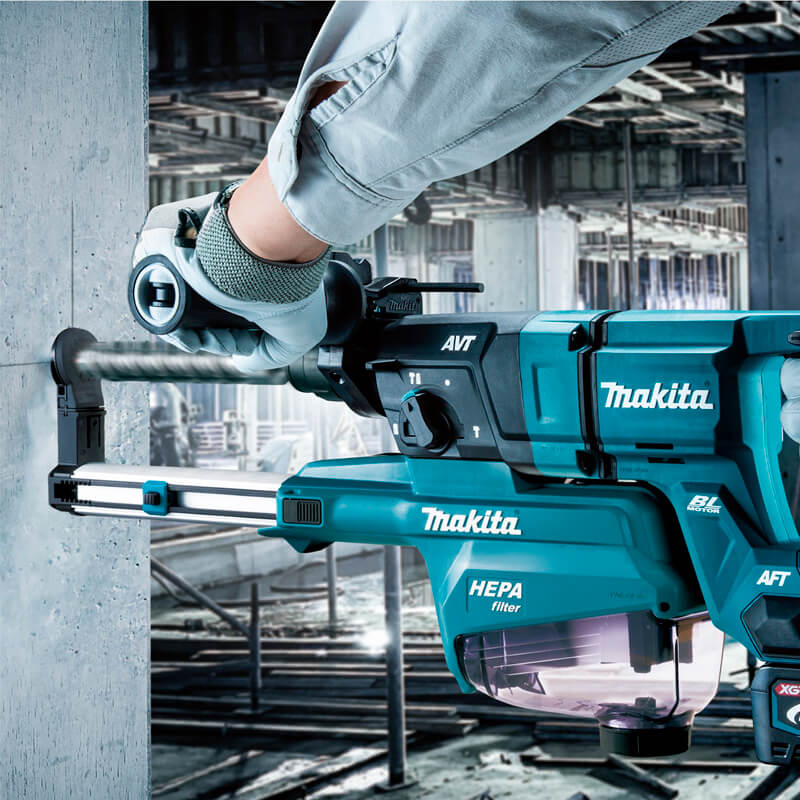 Martelete Combinado a Bateria 40V XGT Makita HR007GZ - MakSantos