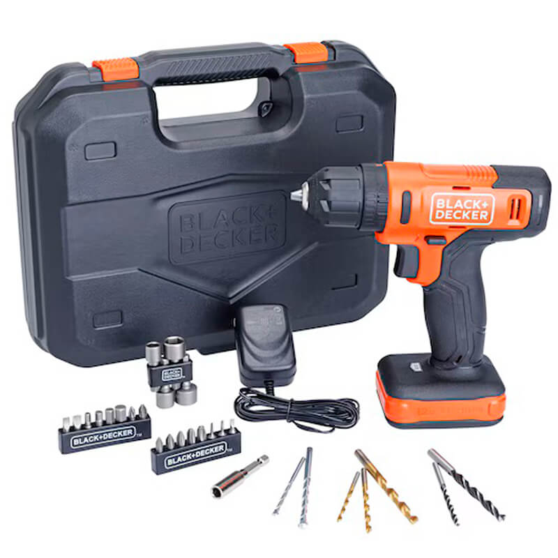 Parafusadeira/Furadeira de Impacto 3/8” (10mm) 12V MAX LÍTIO Bivolt – ÍON 28 Acessorios e Maleta