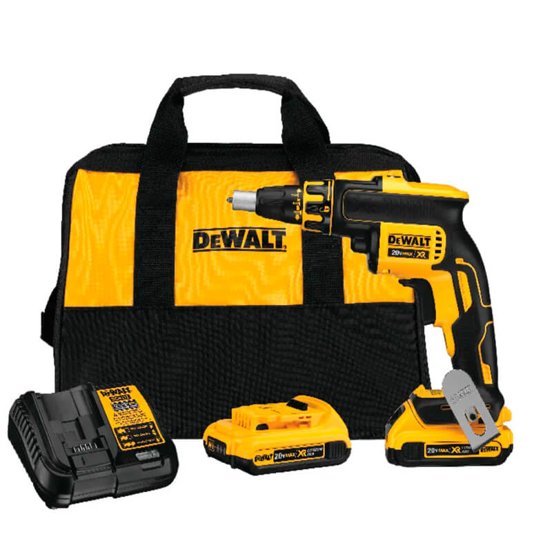 Parafusadeira para Drywall 6.35MM 20V DeWalt DCF620D2-BR