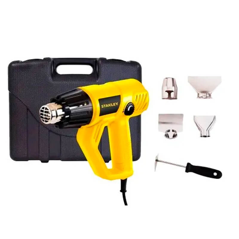 Soprador térmico 1800W 90 a 600°C 127V - STANLEY STXH2000K-BR